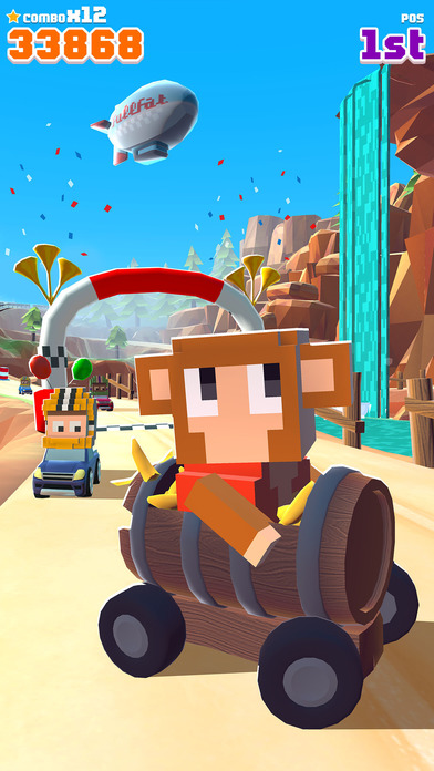 Blocky Racer iPhone/iPad版