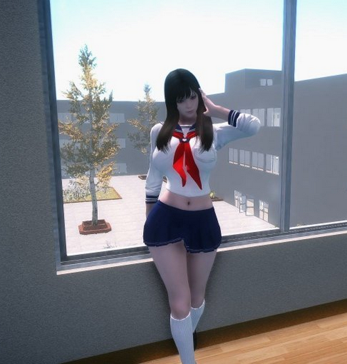 上古卷軸5女子高中生校服制服整合包MOD