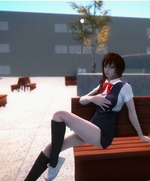 上古卷軸5女子高中生校服制服整合包MOD