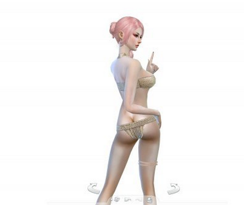 模擬人生4粉色妖姬愛麗絲人物MOD