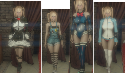 輻射4 瑪麗羅斯假發服裝包MOD