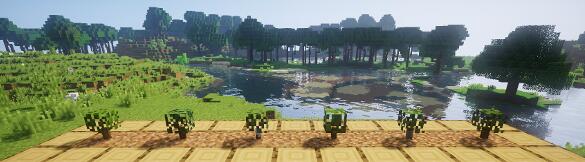 我的世界v1.7.10動(dòng)態(tài)樹木Mod