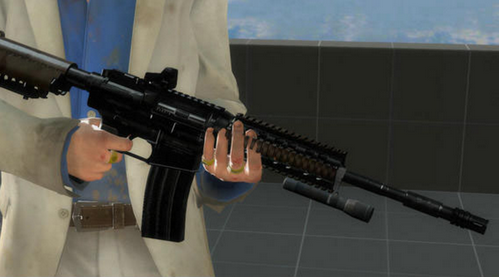 求生之路2阿富汗海軍陸戰(zhàn)隊(duì)M4A1武器MOD