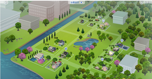 模擬人生4怡景絕頂房區全房屋整合包MOD
