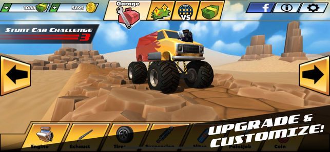 Stunt Car Challenge 3 iPhone/iPad版