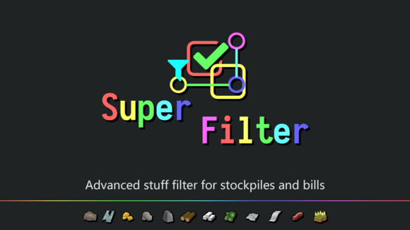 環世界B18StuffFilter原料篩選器Mod