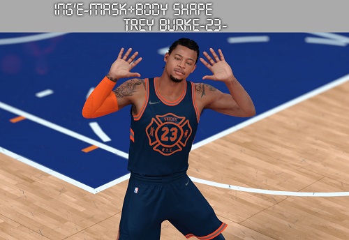 NBA2K18特雷伯克身形面補MOD