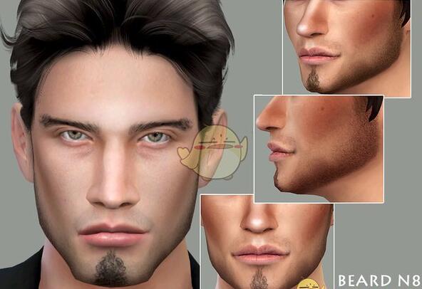 模擬人生4v1.45下巴胡子MOD