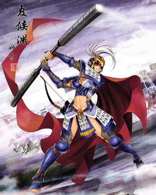三國無雙武將女體化海報(bào)壁紙