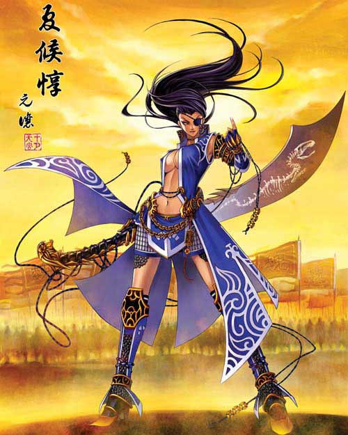 三國無雙武將女體化海報(bào)壁紙