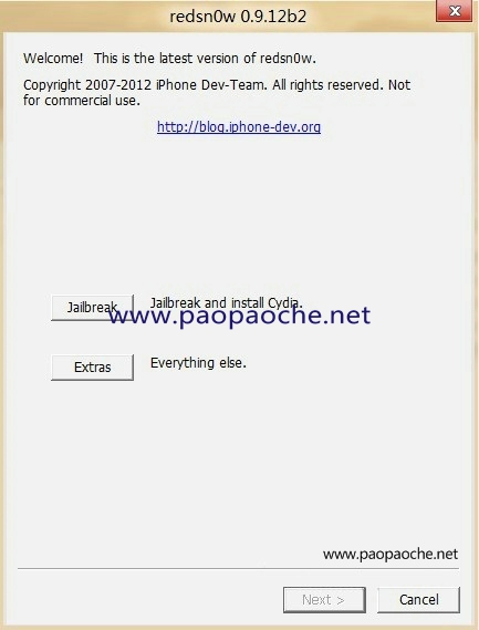 redsn0w for mac 0.9.12b2