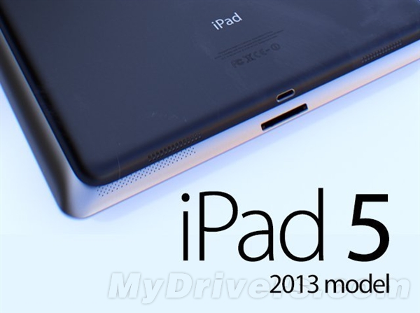 iPad 5“真機”曝光：更輕薄/窄邊框