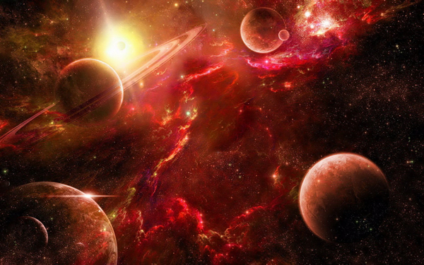宇宙科幻高清桌面壁紙