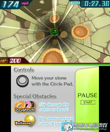 3DS落石