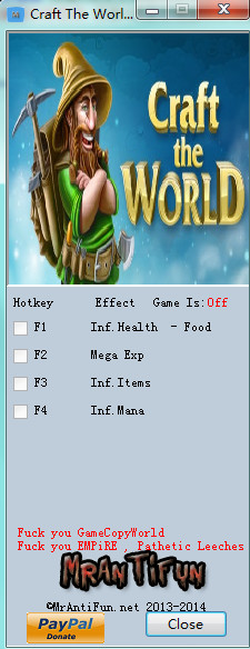 打造世界v1.1.010修改器五項