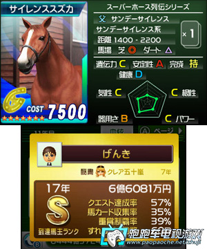 3DS G1赛马