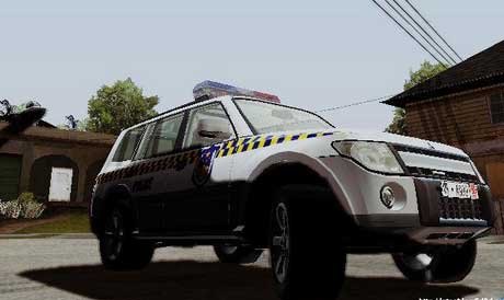 俠盜飛車:圣安地列斯中國警車5套裝MOD