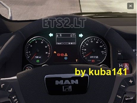 歐洲卡車模擬2MAN TGX車載電腦MOD
