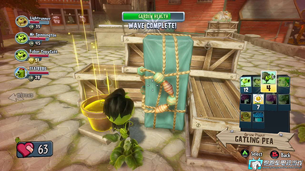 PS3植物大戰(zhàn)僵尸:花園戰(zhàn)爭