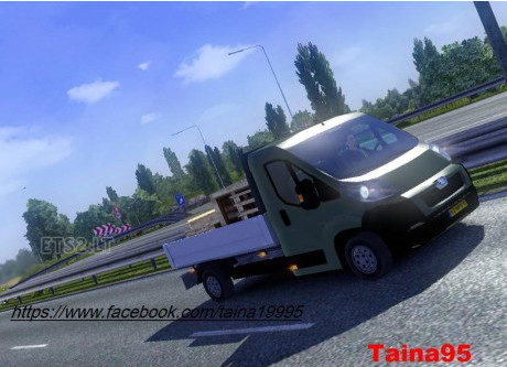 歐洲卡車模擬2Boxer貨車智能交通MOD