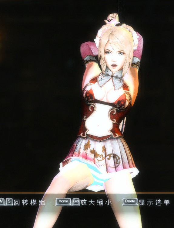 真三國無雙7藍白條紋胖次關銀屏MOD