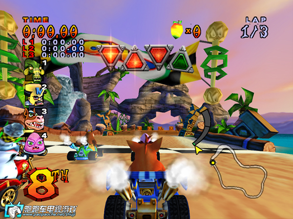 NGC古惑狼赛车（Crash Nitro Kart）