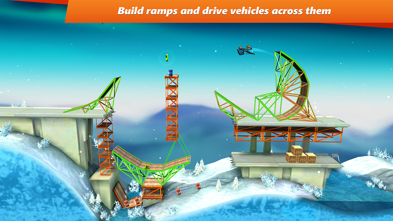 橋梁構造者特技完整解鎖版(BC Stunts FREE)