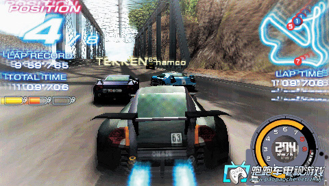 PSP山脊赛车1