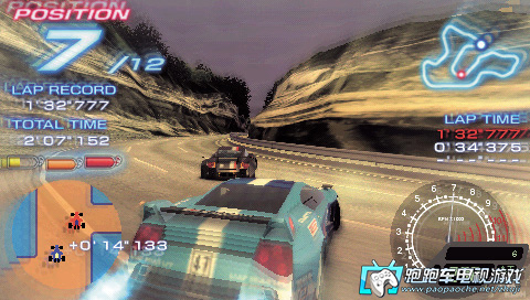 PSP山脊赛车1