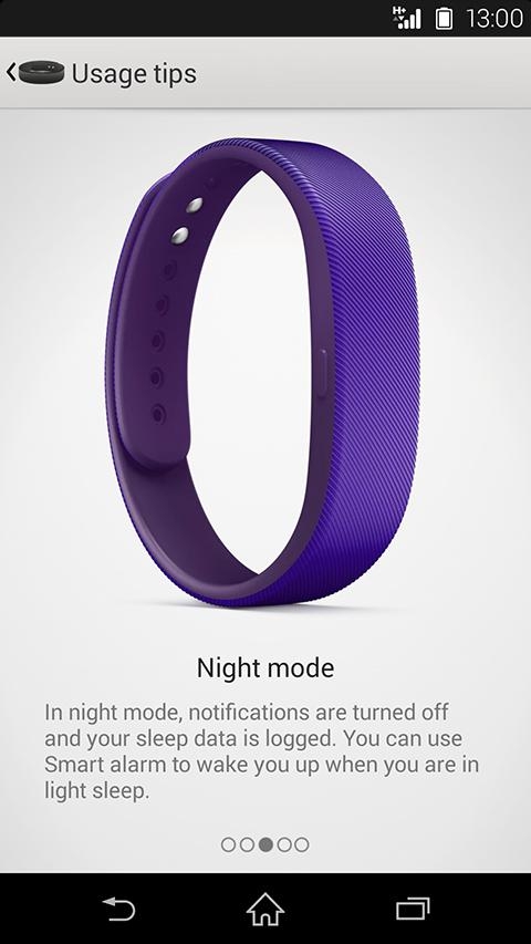 SmartBand SWR10 app