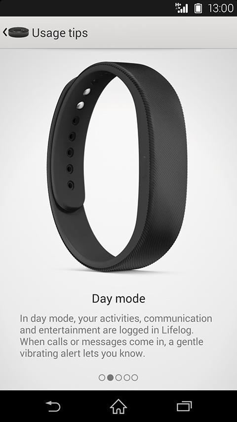 SmartBand SWR10 app