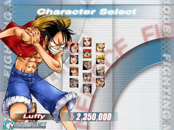 PS2海贼王大乱斗