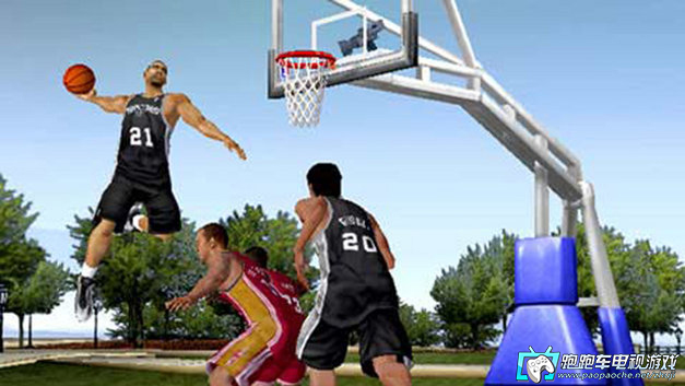 PSP NBA街头篮球:篮板球