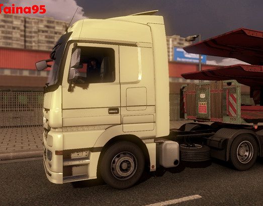 歐洲卡車模擬2 MB Actros卡車低底盤MOD