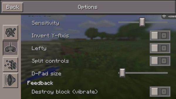 minecraft 设置