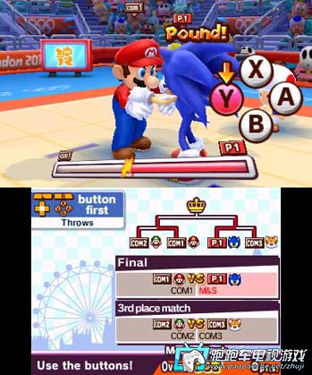 3DS马里奥和索尼克在伦敦2012奥运会