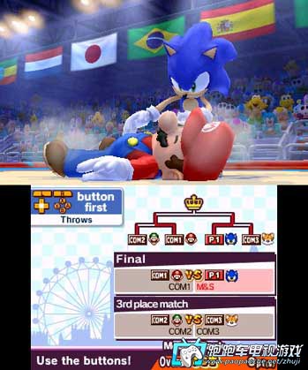 3DS马里奥和索尼克在伦敦2012奥运会