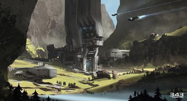 微軟公布Halo5最新戰(zhàn)區(qū)地圖Raid on Apex7