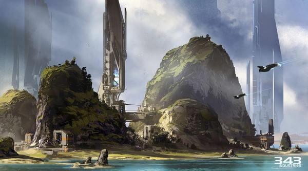 微軟公布Halo5最新戰(zhàn)區(qū)地圖Raid on Apex7