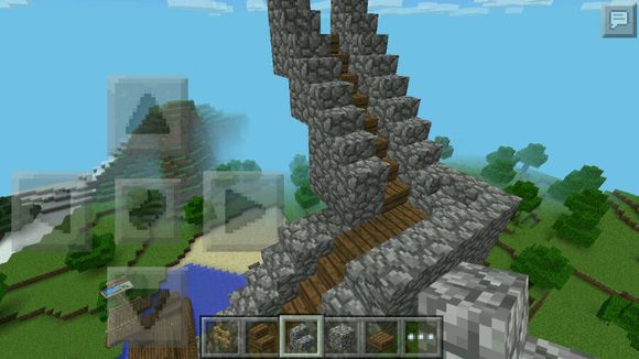 minecraft 空中飞屋制作教程