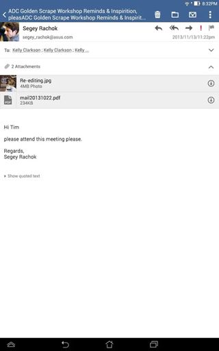 華碩電子郵件(Email)