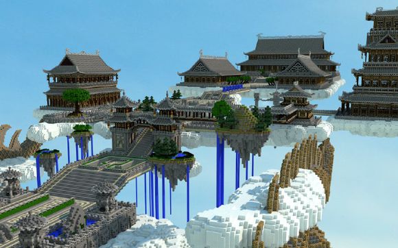 我的世界天玉龍閣 空中建筑存檔