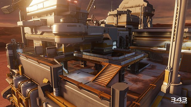 Halo5競技場4張新對戰(zhàn)地圖及對戰(zhàn)演示放出
