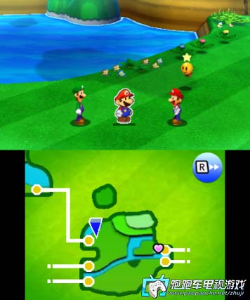 3DS馬里奧與路易基RPG紙片馬里奧
