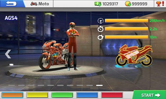 真實摩托競賽無限金幣版(Real Bike Racing)