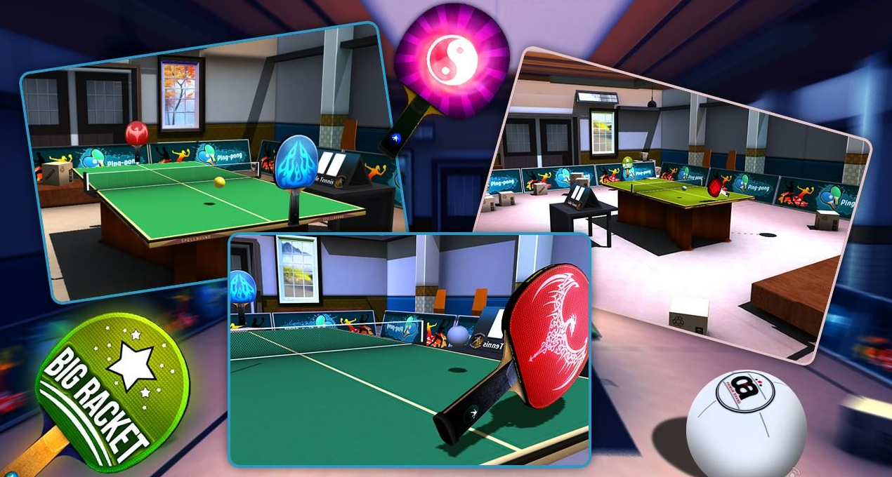 乒乓球游戲(Table Tennis Games)