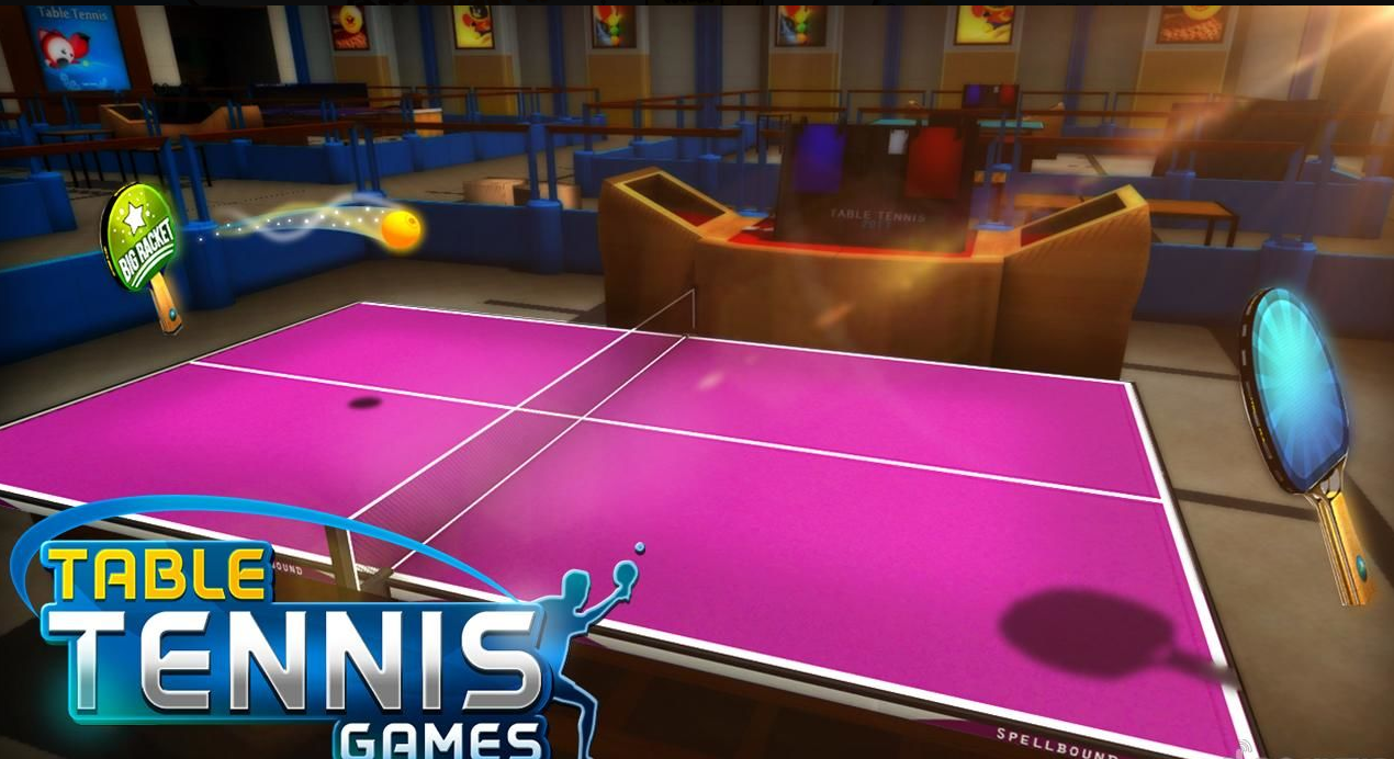 乒乓球游戲(Table Tennis Games)
