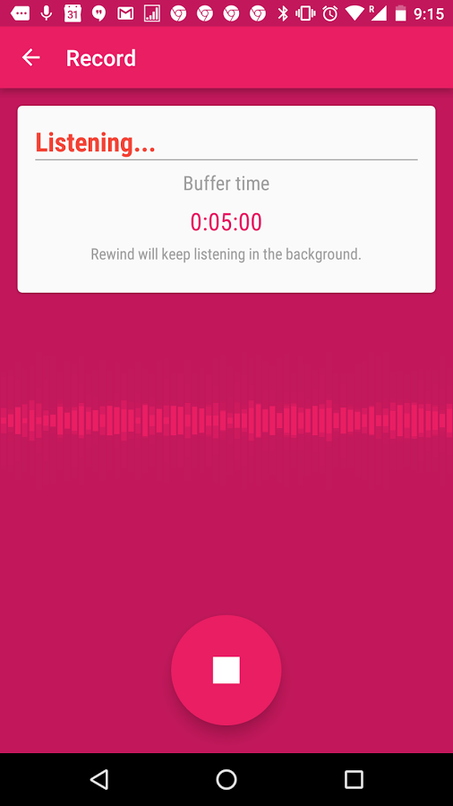 后台录音Rewind