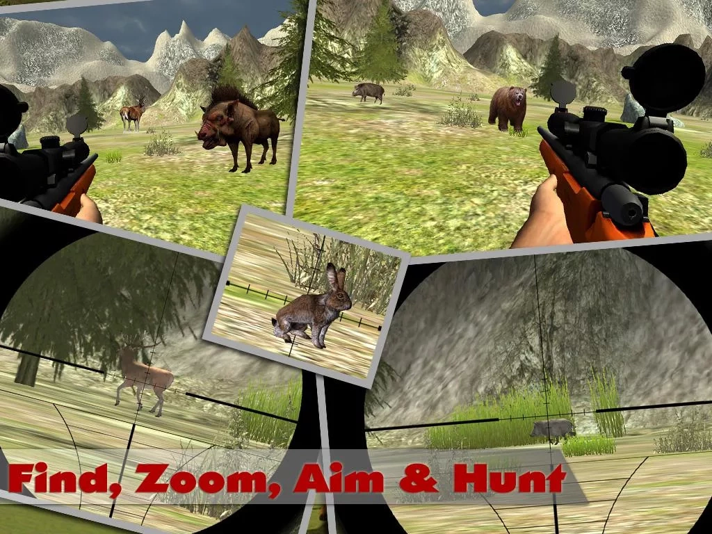 叢林狙擊手3D狩獵(Jungle Sniper Hunting)