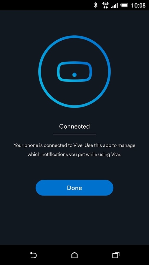 Vive手機(jī)伴侶應(yīng)用